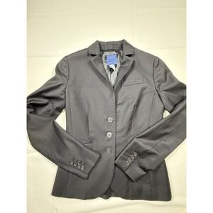 J.Crew Blazer‎ Fitted Black Career Jacket Classic Size 2